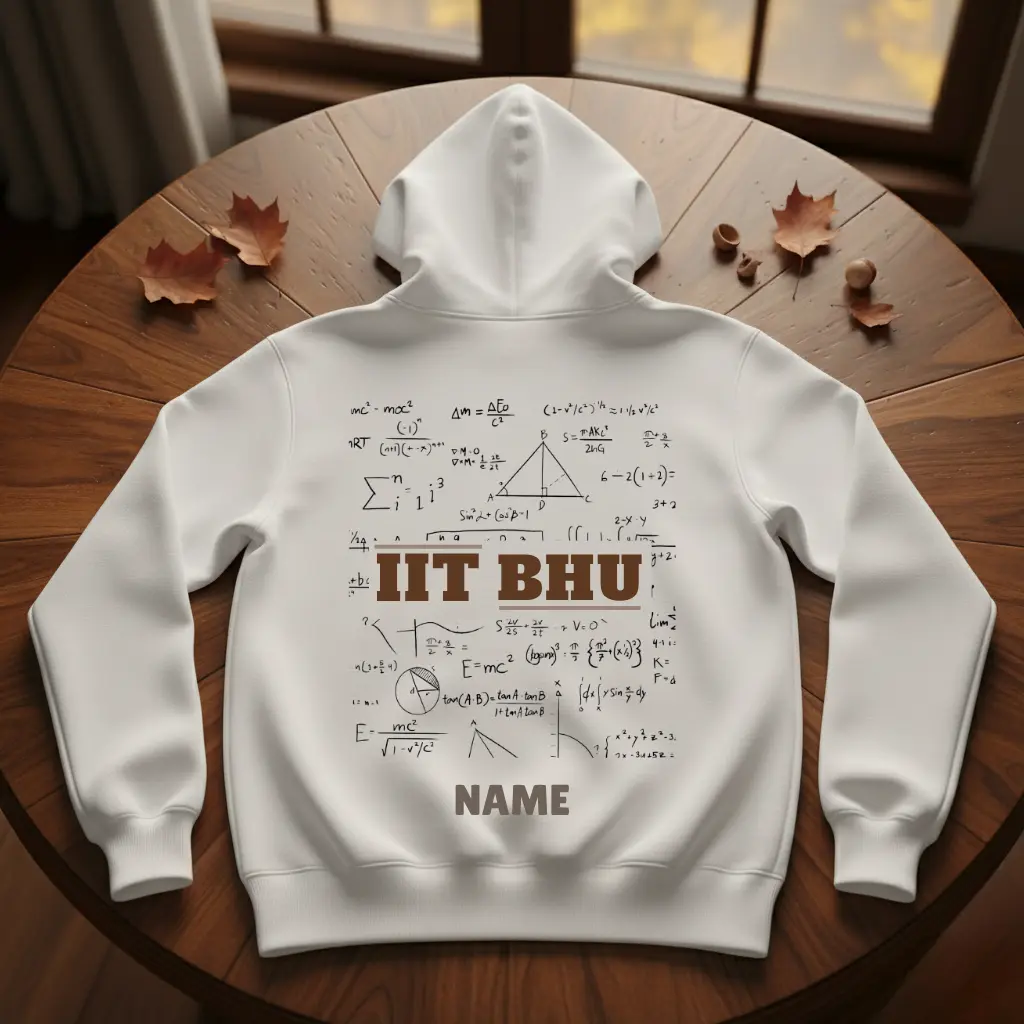 EQUATION OFF WHITE HOODIE DROP-S HEAVY FABRIC 